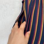 Plenty by Tracy Reese‎ Striped Wide Leg Jumpsuit Sleeveless Casual Size S Blue Photo 8