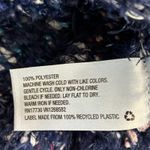 Wild Fable Chunky Knit Sweater Womens L Navy Multicolor Slouchy Cozy Indie Photo 5