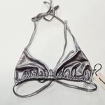 superdown Danae Bikini Top in Silver Photo 1