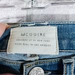 McGuire Denim  Barley Boot Button Fly Raw Hem Cropped Jeans Size 25 Style 185C Photo 7