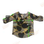 MPH Animal Print Black Chiffon Blouse Size 1X Photo 2