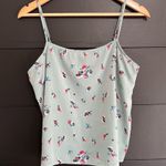 Lush Clothing LUSH Floral Silky Sleeveless Shirt Women’s Tank Top Sz M EUC Photo 0