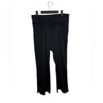 Danskin  Black Slit Flare Pants Photo 1