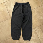 YoungLA Heavyweight Oversized Sweatsuit Hoodie L + Joggers M Vintage Wash Black Size large top medium bottom Photo 5