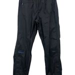 Marmot Wind Pants Womens L Used Unlined Black Outdoor Nylon Photo 0