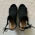 A New Day ◇  SUEDE OPEN-TOED HEELS Photo 1