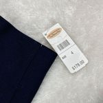 Talbots Vintage Y2K Suit Jacket Womens 4 Blue Interview Work Career Professional Photo 5