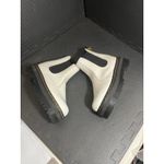 Dr. Martens  2976 Quad Womens Size 6 Chelsea Boots White Smooth Leather Pull On Photo 2