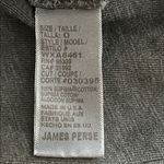 James Perse  Raglan Sweatshirt Dress Cotton Gray NWT Size 0 Photo 2