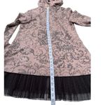 Lounge Logo  Jacket Medium Fridge Front Zipper Pockets Hood B33 Photo 7