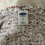 Old Navy Cropped Ruched Floral Off The Shoulder Tube Top Photo 2