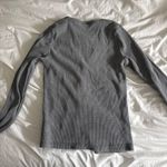 Old Navy Grey  Henley Ribbed Top XS Photo 2