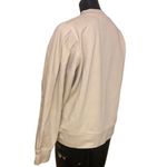 Hudson Jeans NEW Hudson Pleat-Tuck Sleeve Cotton Sweatshirt Size Med Photo 5