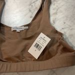Good American  NWT Women's Tan Bralette lounge scoop bra sz 3 Photo 1