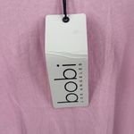 Bobi LOS ANGELES T-Shirt Size Medium Asymmetrical Pink Peonies NWT Shirt Tunic Photo 3