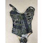 MiracleSuit Green One Piece Women Swimsuit By  Sz 16 Regular Slimming Photo 3