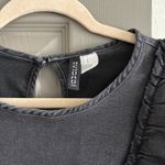 H&M  Divided Dress Mini Black Photo 2