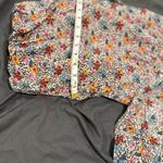 Entro Women’s Sz: M floral Lined large puff Balloon Sleeve Peasant Top. Cottage Photo 5