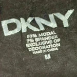 DKNY  Black Longline Cardigan Sweater Wrap Tie Duster Knit Long Sleeve Size M Photo 1