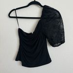 Heartloom  Revolve Black One Sleeve Top Photo 1