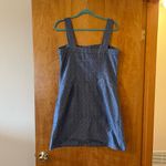Derek Lam  Design Nation Chambray Jumper Dress Organic Cotton Button Front Sz 12 Photo 2