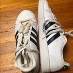 Adidas  White and Black Athletic Shoes Photo 1