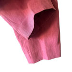 Pendleton Vintage  Silk Linen High Waist Pleated Pants Pink Sz 8 NWT Photo 2