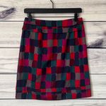 Marc by Marc Jacobs Multicolored Patterned Mini Pencil Skirt Photo 0