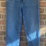 American Eagle  Mom Straight Blue Jeans 00 Short Photo 0