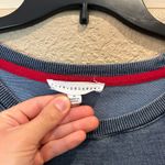 Jane and Delancey  Blue and White Striped Long Sleeve Top Photo 5