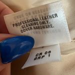 St John Sport by Marie Gray Orange Tangerine Leather Full Zip Jacket Medium Photo 5