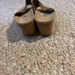 Birkenstock Papillio Namica Tea Suede Size 42 US 11 Wedge Cork Slide Sandals Brown Photo 2