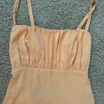 Abercrombie & Fitch Orange Midi Dress Photo 3