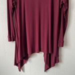 INC Waterfall Cardigan Womens 2X Stretch Soft Career Workwear Business Casual Red Photo 7