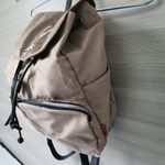 Union Bay Backpack Fox Patch Nylon Purse Bag Lightweight Snap Flap Tan Brown Photo 1