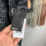 Devoted NWT Black Goth Grunge Sweater Cardigan Size XS Photo 3