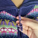 Tiara International  fair isle Nordic sweater size S Photo 95