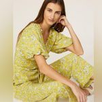 Love, Whit by Whitney Port Yellow Floral Jumpsuit Photo 2