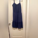 Knox Rose  Blue Tiered Dress Photo 1