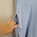 Gal Meets Glam  Blue Yvonne bow One-Shoulder Dress Photo 4