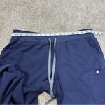 FIGS  Women’s Yola Skinny Scrub Pants Pull On Drawstring Mid Rise in Navy XL Photo 10
