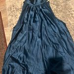 Bishop and Young  Women's Satin Tie Neck Halter Blouse Top Size L Photo 7