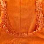 Arizona Jeans Arizona 100% Cotton & lace tank top size M Photo 1