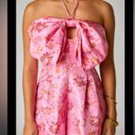 Buddy love satin floral large pow romper formal party glam  $130 cocktail spring Photo 1