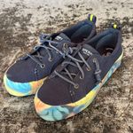 Sperry Navy Blue Marine Crest Vibe Floral Platform Sneakers Size 7 Photo 2