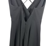 Tobi  Women’s Strappy Back Skater Mini Dress in Black Size S Photo 7