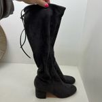 Sam Edelman  Women's Vinney Round Toe Knee High Boots Size 7 dark Gray suede Photo 5