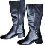 Baretraps   Womens Size 6 Madelyn Black Tall Riding Boots Cushioned Insole Photo 1