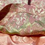Twenty One Pink & Gold Metallic Embroidered Skirt Photo 3