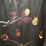 Tracy Evans  Black Floral A-Line Skirt, Size 11 Photo 3